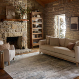 Loloi Townes Ivory / Sky Rug RUGS - synthetic Loloi