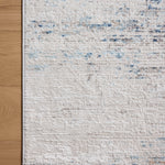 Loloi Townes Ivory / Sky Rug RUGS - synthetic Loloi