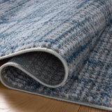 Loloi Townes Grey / Denim Rug RUGS - synthetic Loloi
