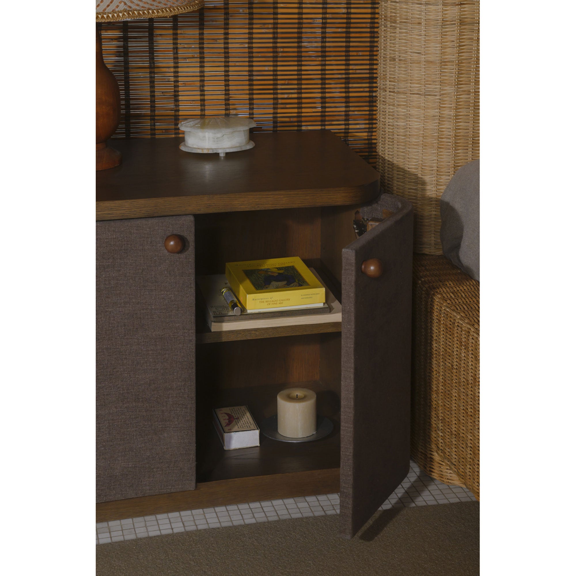 Simone Nightstand FURNITURE - nightstand Moe's Furniture