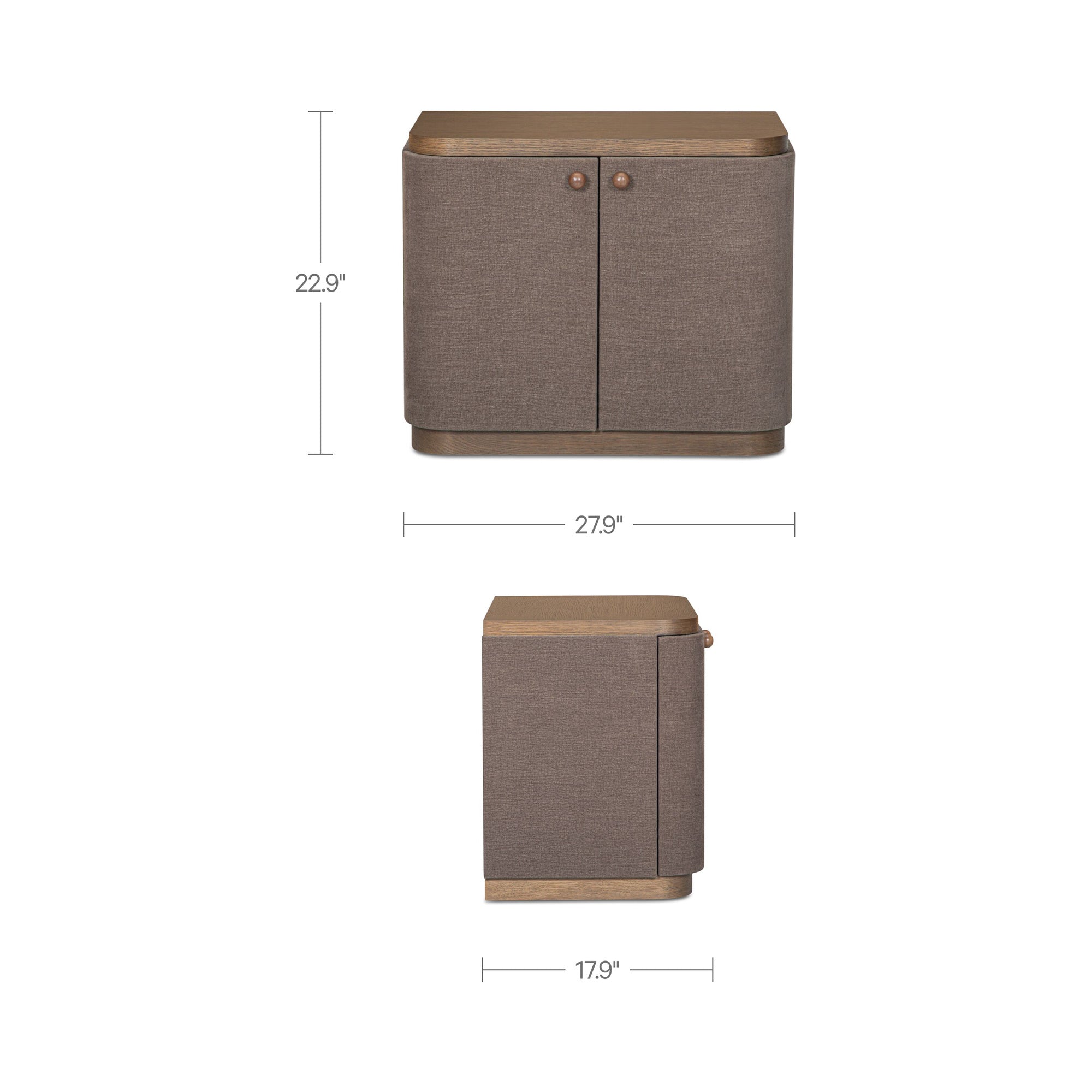 Simone Nightstand FURNITURE - nightstand Moe's Furniture