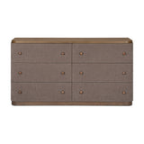 Simone 6 Drawer Dresser FURNITURE - dresser Moe's Furniture