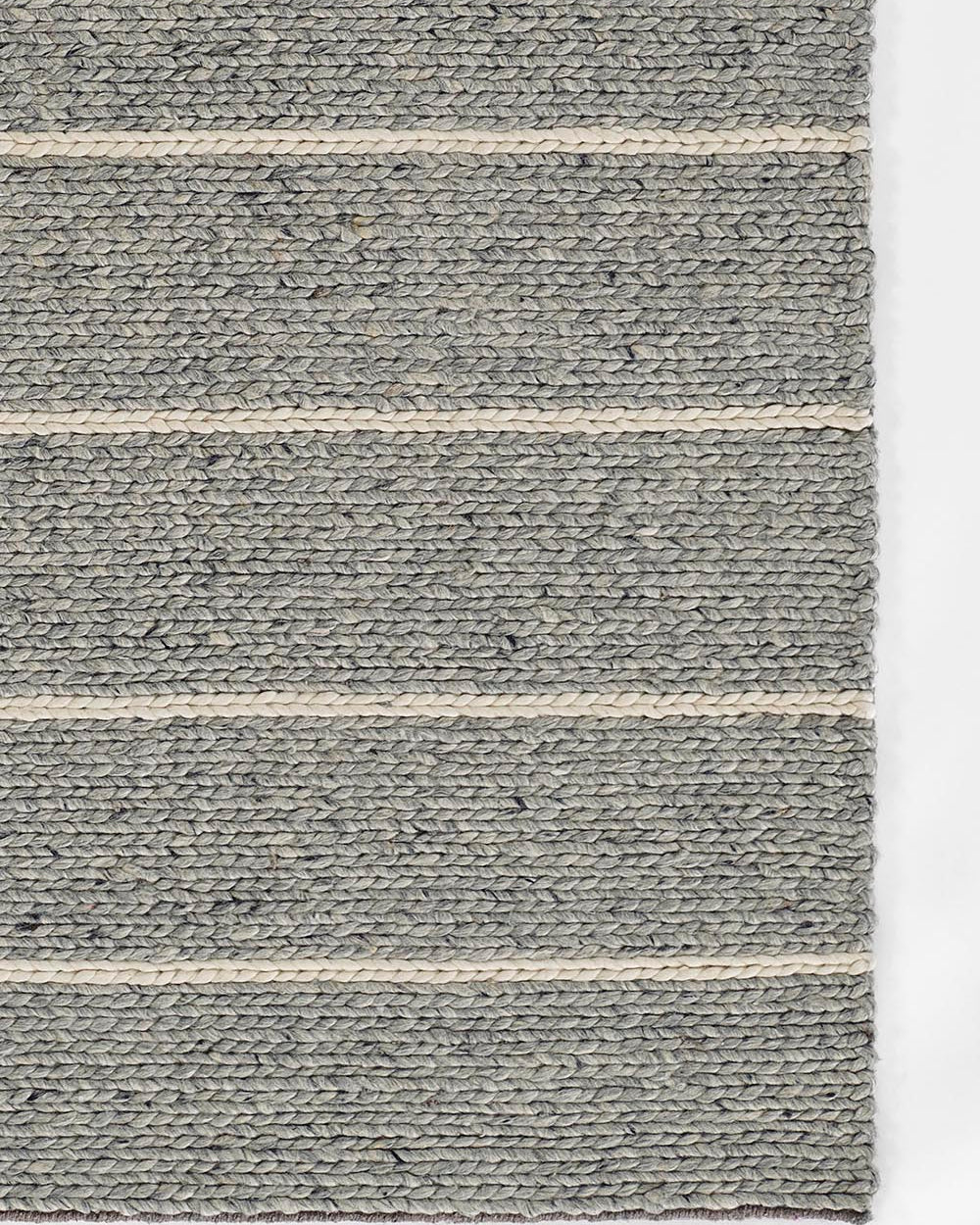 Strand Grey / Ivory Rug 0-rugs-wool Momeni