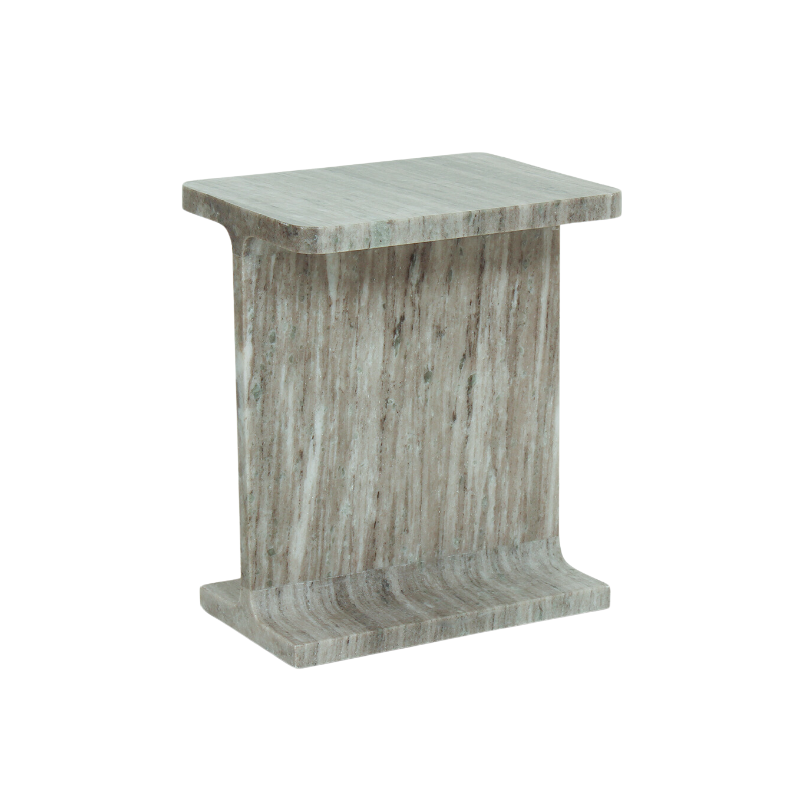 Tulla Marble Accent Table 4 - a - FURNITURE - accent table - wood Moe's Furniture Taupe