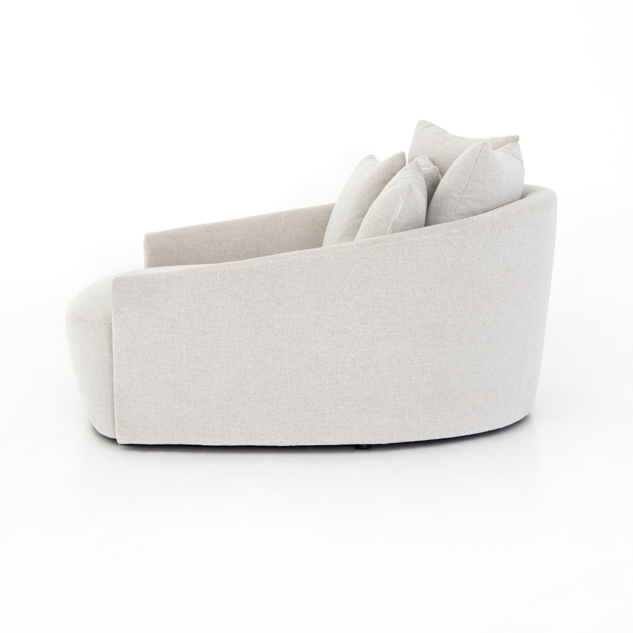 Chloe Media Lounger FURNITURE - sofa Four Hands