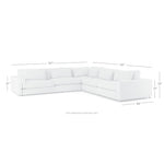 Bloor 5-Piece Sectional FURNITURE - sectionals Four Hands
