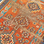 4' x 6'4" Antique Caucasian Rug - Rug & Weave