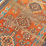 4' x 6'4" Antique Caucasian Rug - Rug & Weave