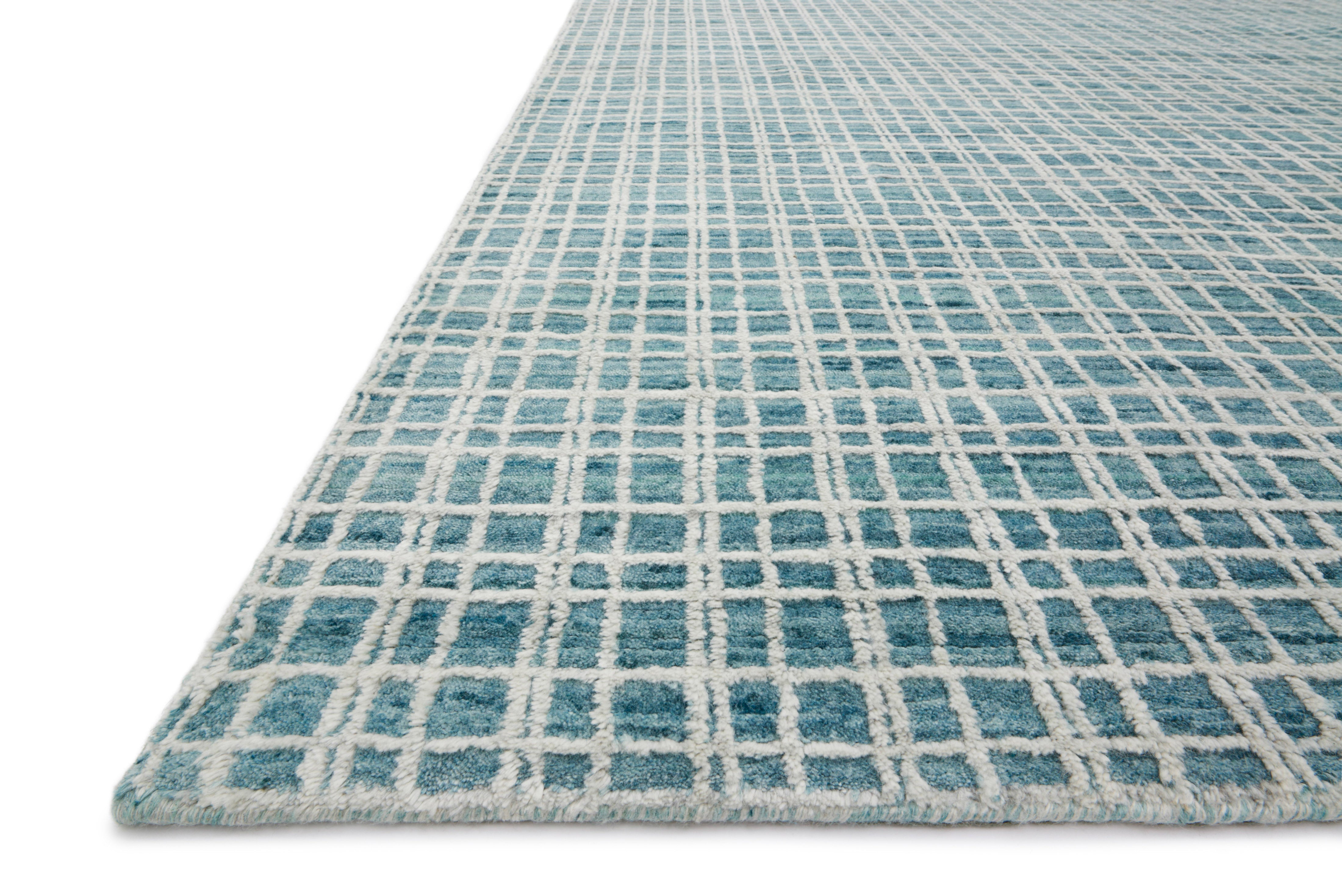 Loloi Urbana Aqua Rug RUGS - wool Loloi