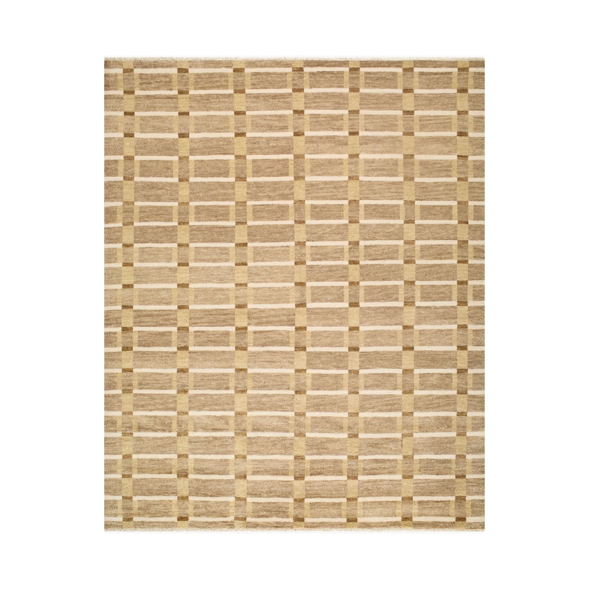 Riviera Wheat / Mocha Rug RUGS - wool Surya 2' x 3'