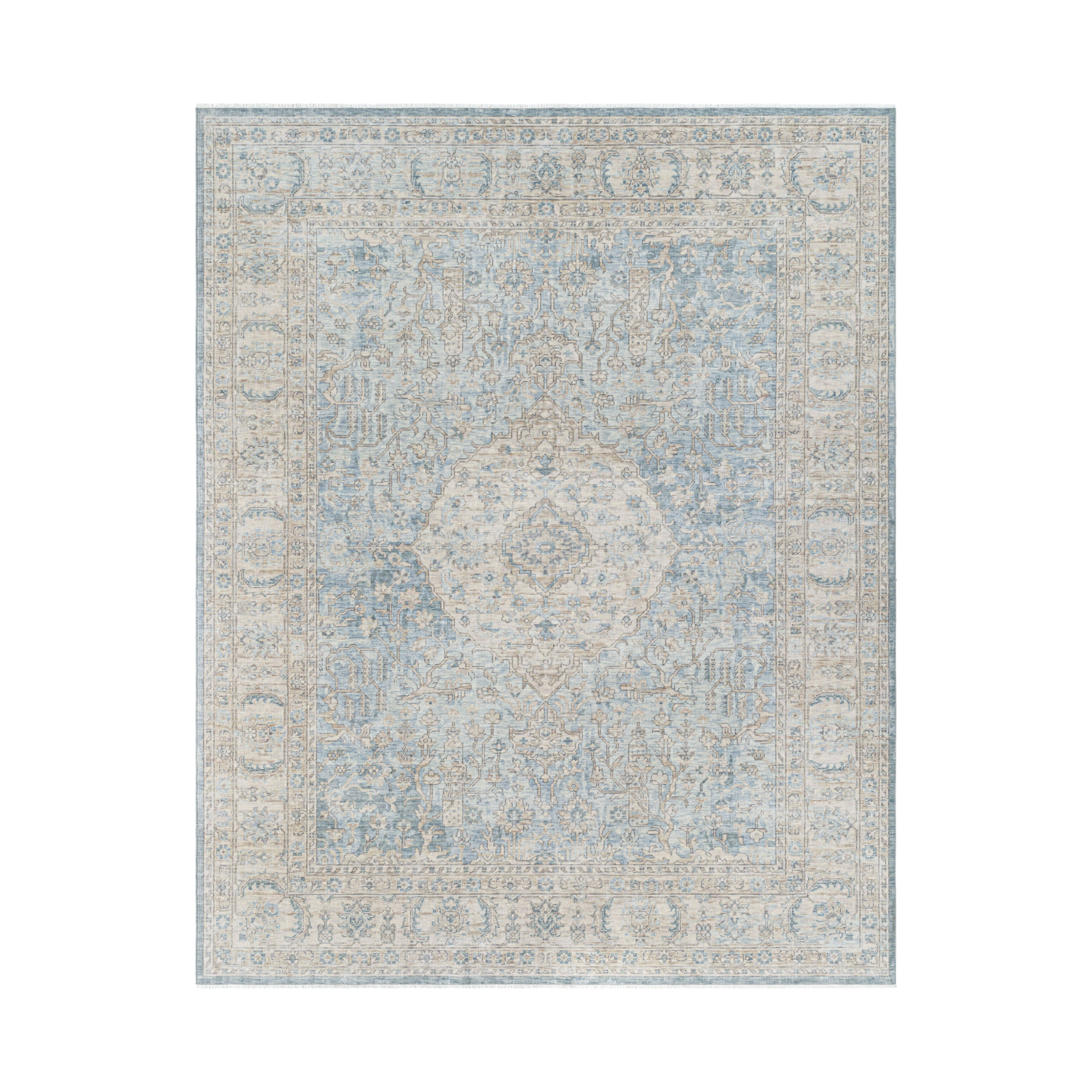 Once Upon a Time Sky / Ivory Rug RUGS - wool Surya 1'11" x 2'11"