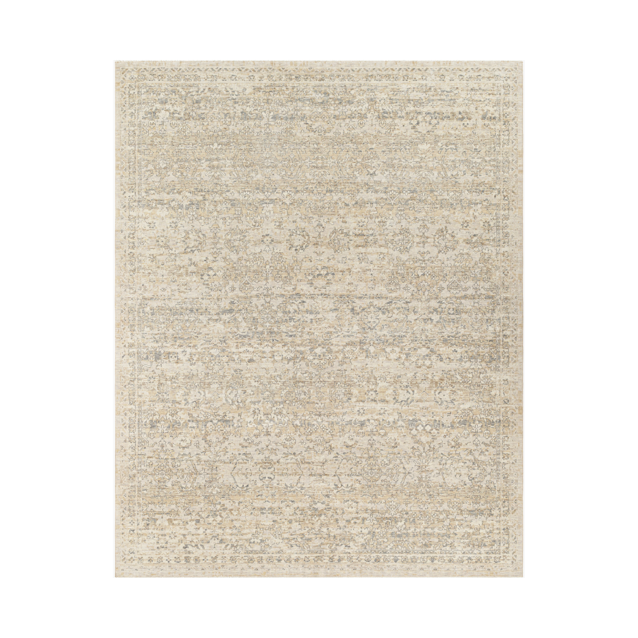 Once Upon a Time Sand / Pebble No. 4 Rug RUGS - wool Surya 2'11" x 9'10"