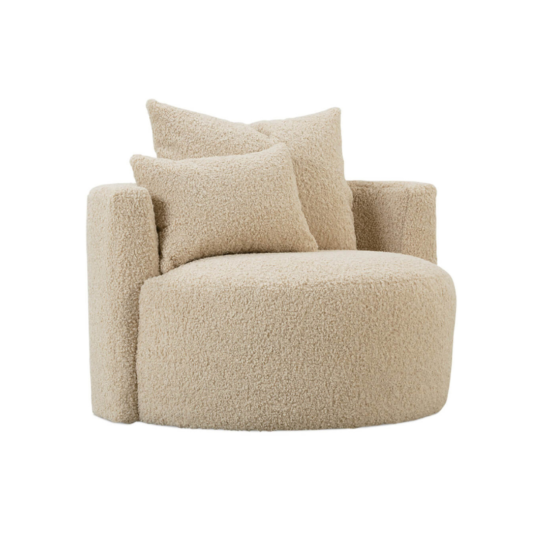 Leander Swivel Chair 3 - FURNITURE - chair Rowe Furniture