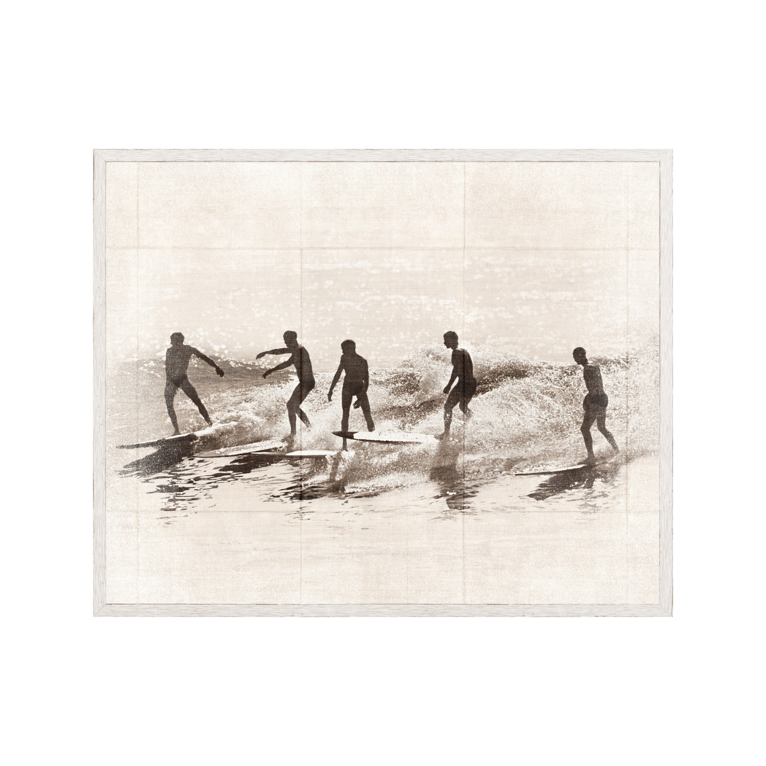 "Summer Surf C.1966" Framed Art Print
