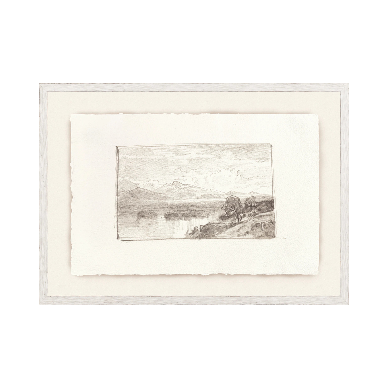 "Landscape Sketch II C.1892 " Framed Art Print ARTWORK - framed print Celadon Art