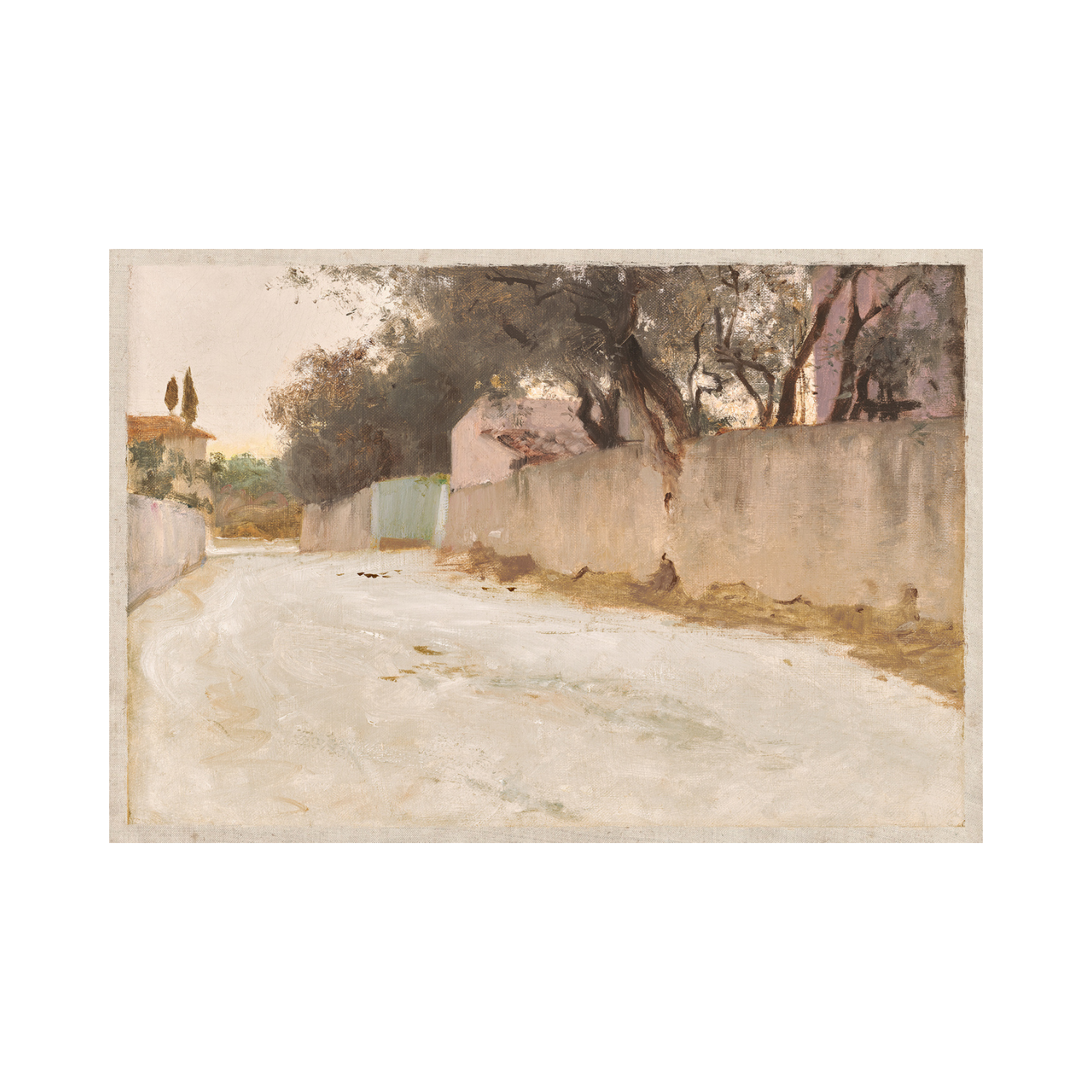 "Southern Road C.1878" Framed Art Print