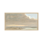 "Hudson River School - Hudson Valley Sunset 1870" Framed Art Print ARTWORK - framed print Celadon Art
