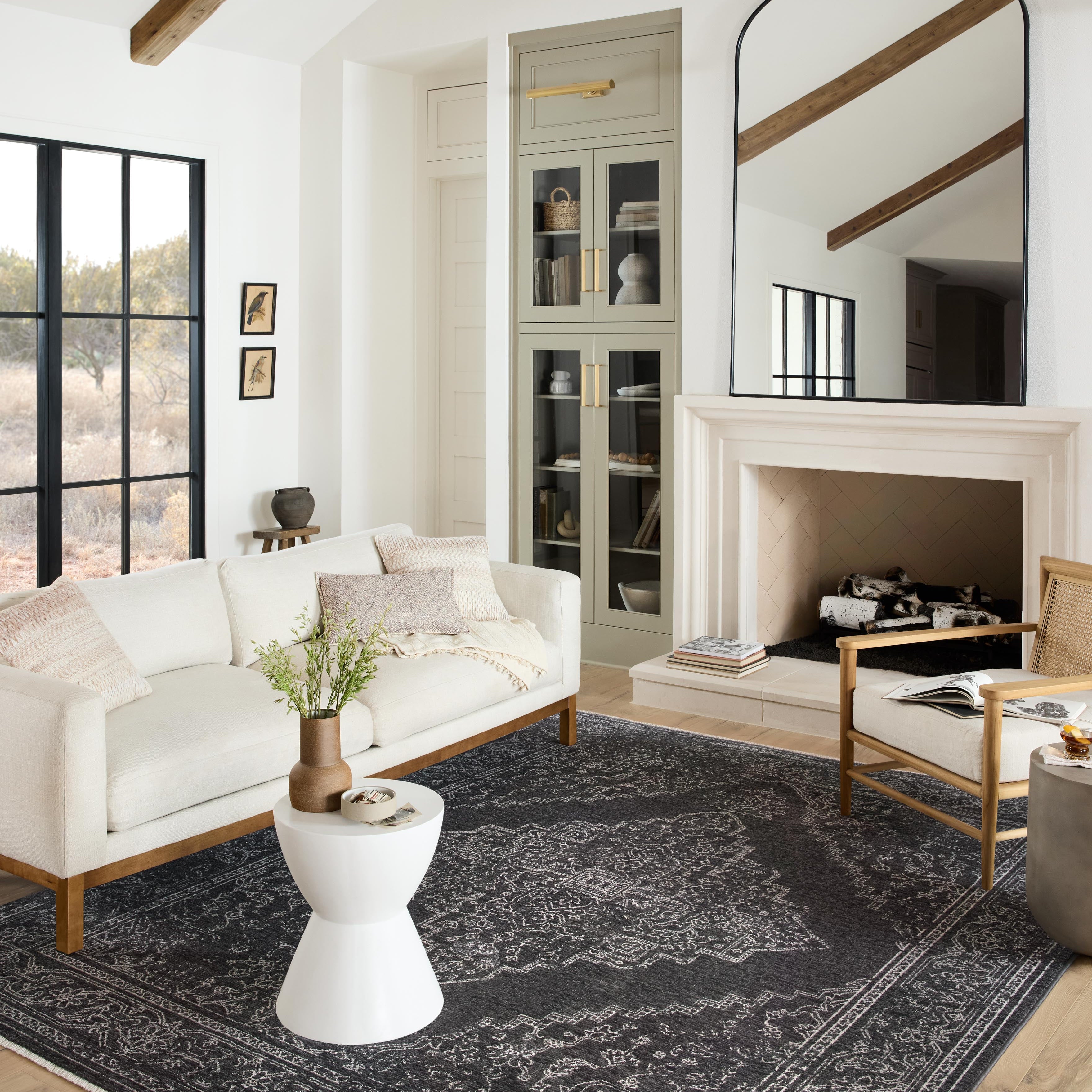 Loloi Vance Charcoal / Dove Rug No.1 Loloi