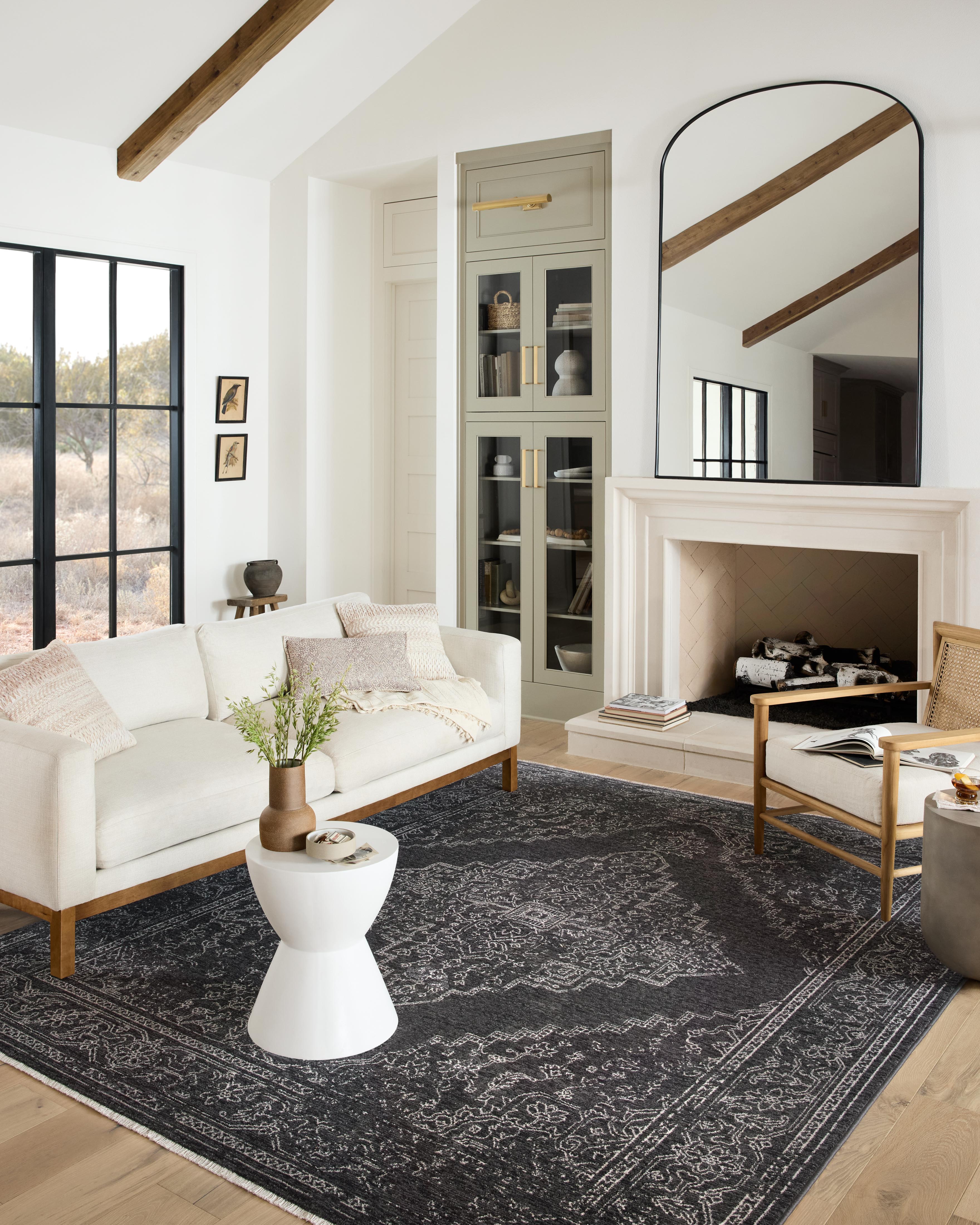 Loloi Vance Charcoal / Dove Rug No.1 Loloi