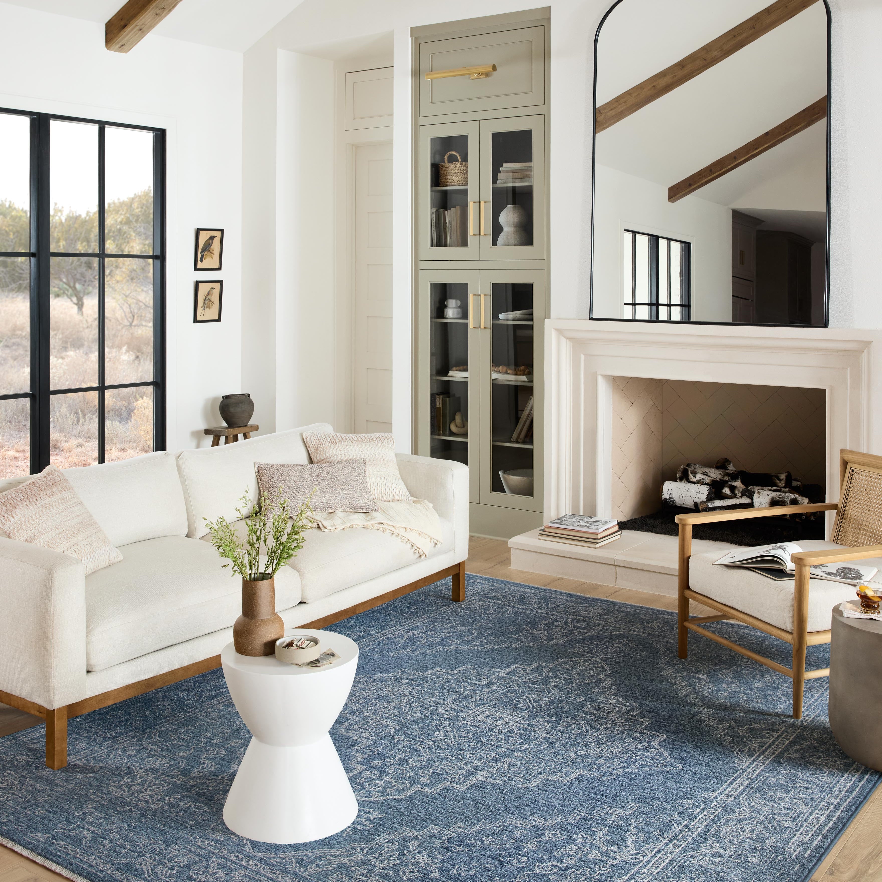 Loloi Vance Denim / Dove Rug No.2 Loloi