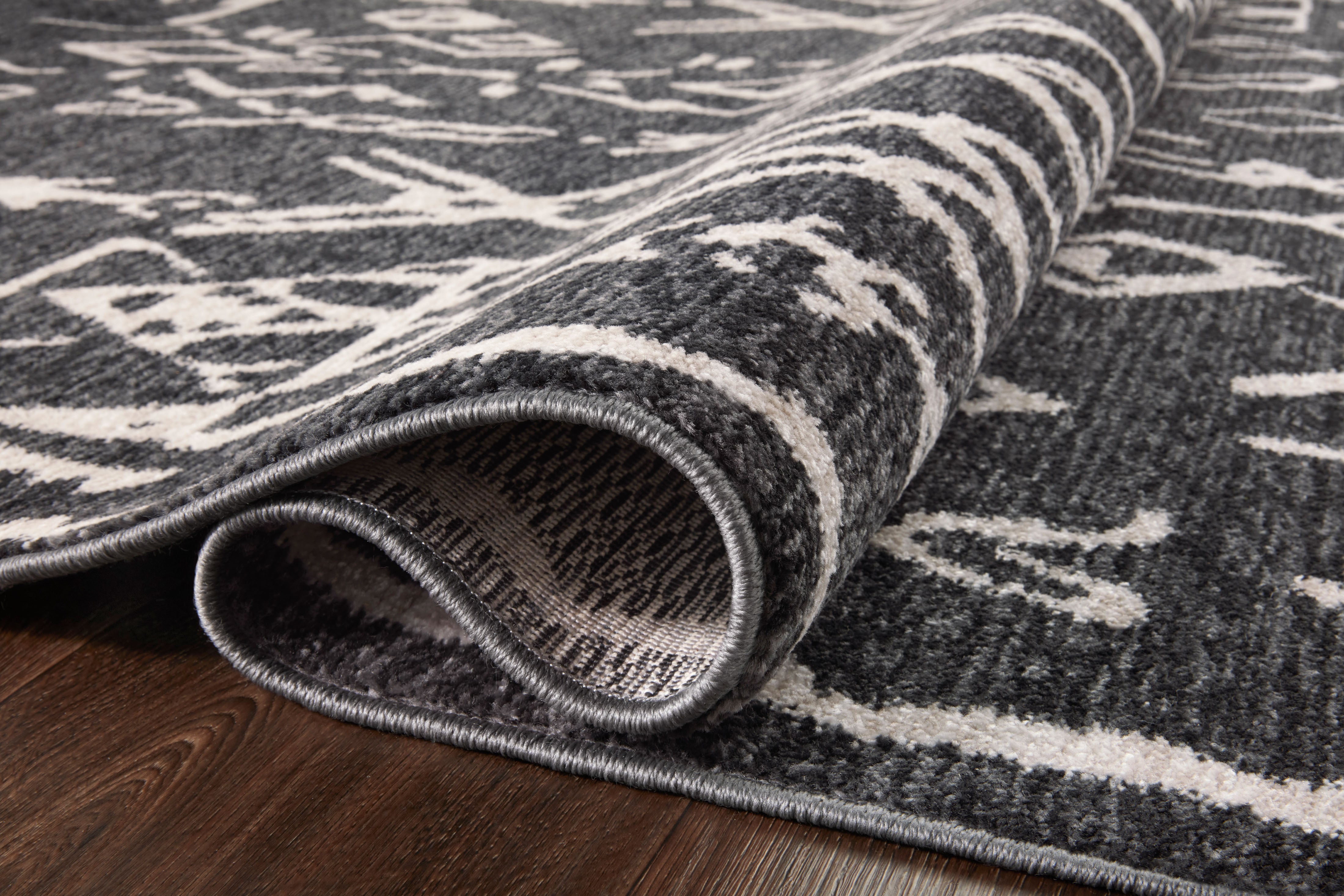 Loloi Vance Charcoal / Dove Rug No.4 Loloi