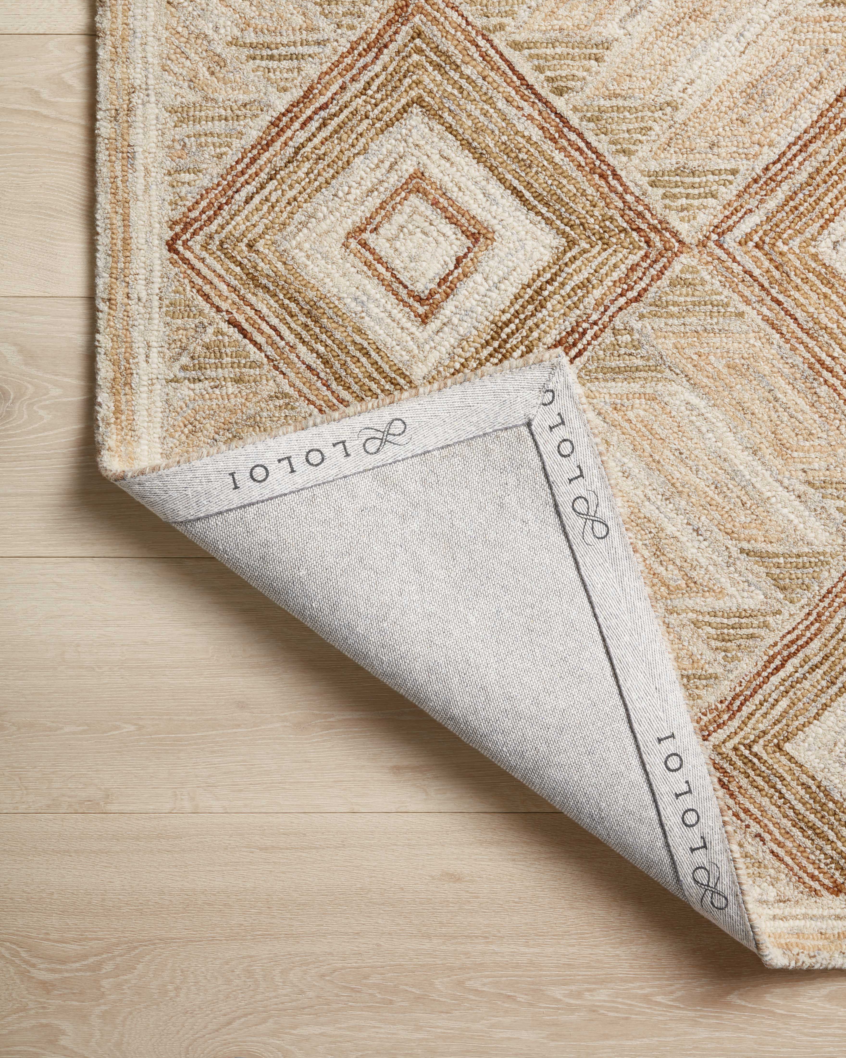 Loloi Varena Sand / clay Runner Rug RUGS - wool Loloi