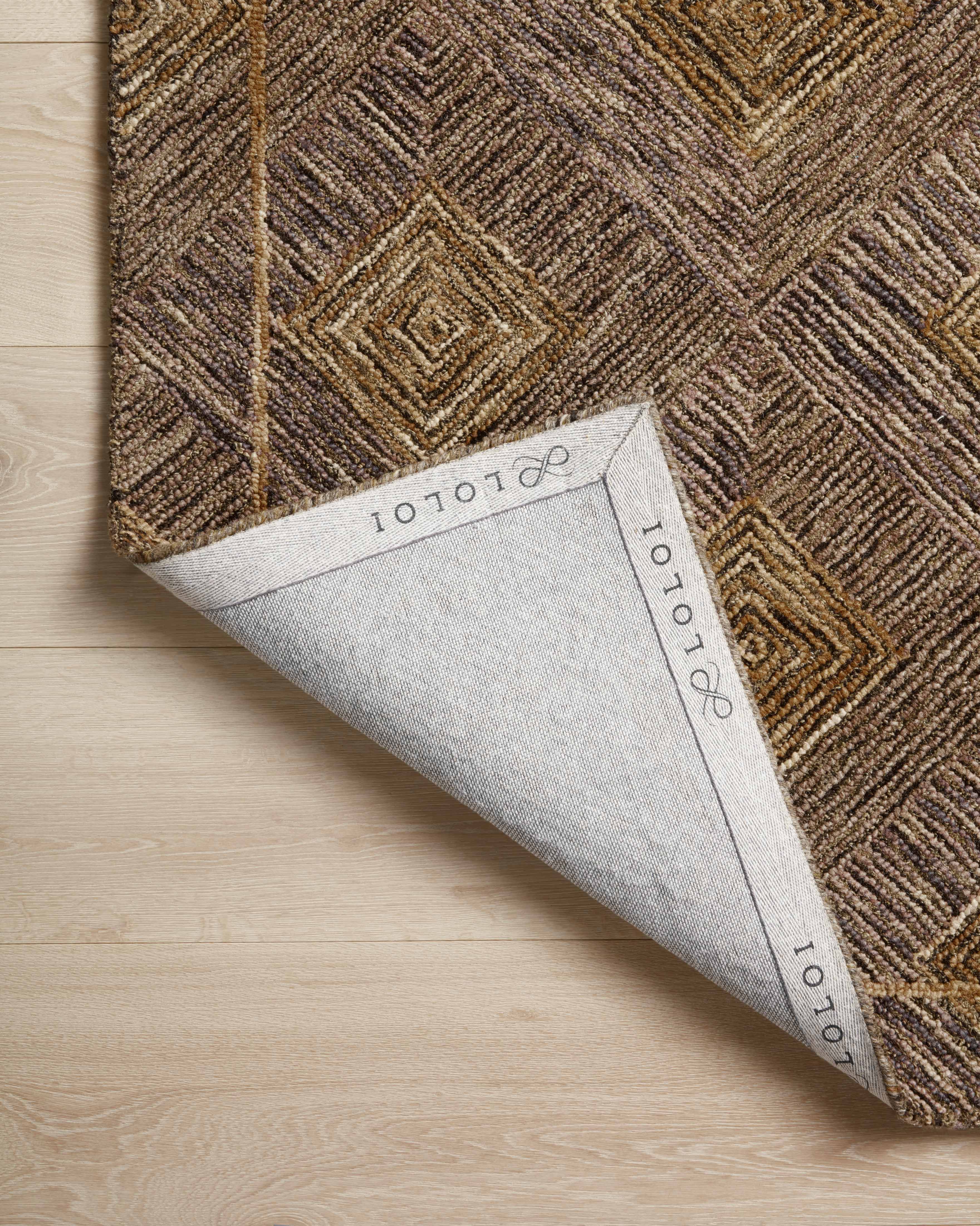Loloi Varena Plum / Gold Rug RUGS - wool Loloi