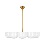Cheverny Large Chandelier LIGHTING - chandelier Visual Comfort Burnished Brass