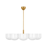 Cheverny Large Chandelier LIGHTING - chandelier Visual Comfort Burnished Brass