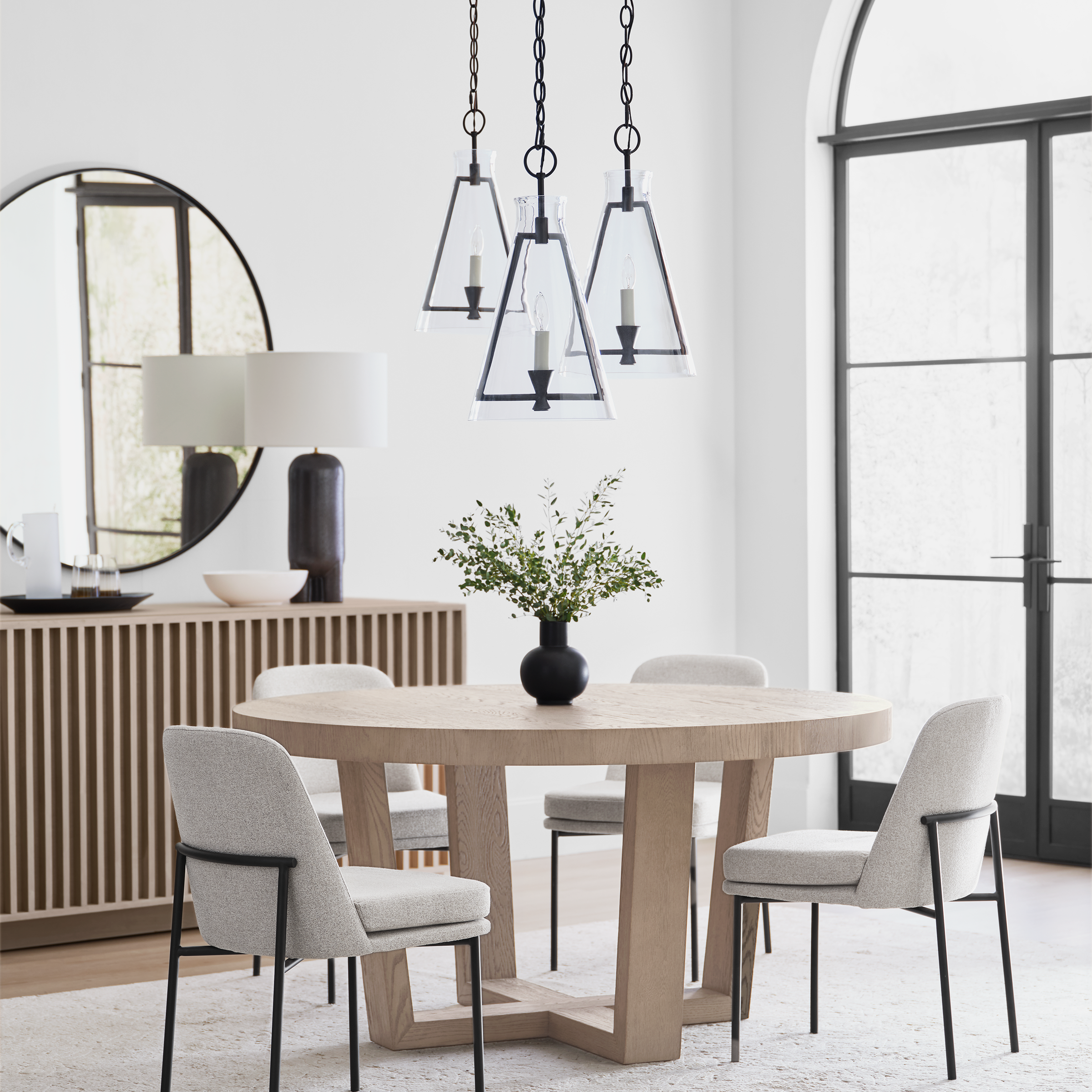Keystone Medium Pendant LIGHTING - pendant Visual Comfort