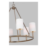 Egmont Large Chandelier LIGHTING - chandelier Visual Comfort