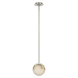 Melange 7" Pendant LIGHTING - pendant Visual Comfort Polished Nickel