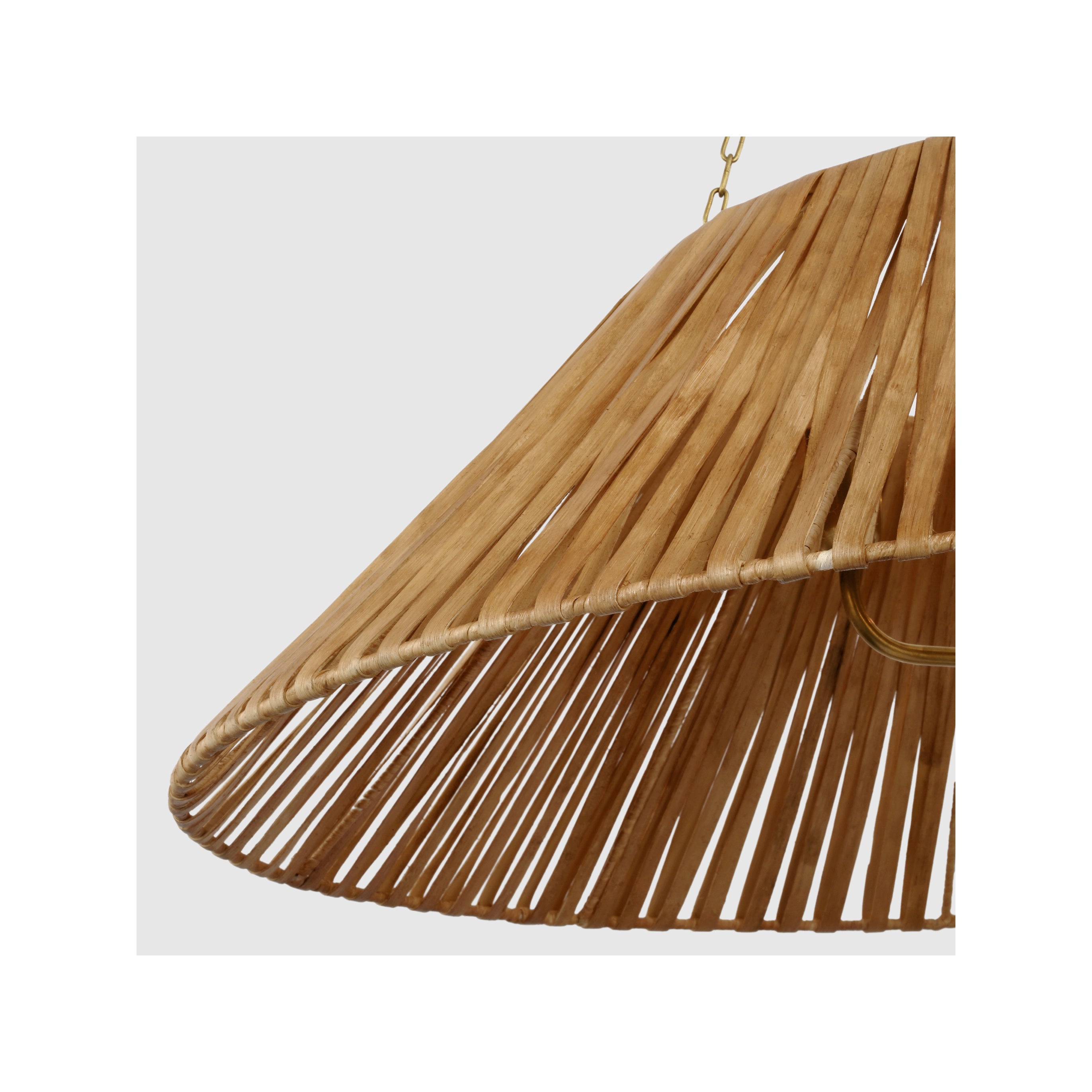 Corinne Extra Large Wrapped Hanging Shade Visual Comfort