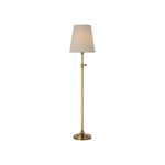 Bryant Adjustable Cordless Table Lamp LIGHTING - table lamp Visual Comfort - Signature Hand-Rubbed Antique Brass 27"