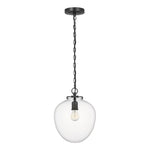 Katie Acorn Pendant LIGHTING - pendant Visual Comfort - Signature Bronze Clear Glass