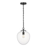 Katie Acorn Pendant LIGHTING - pendant Visual Comfort - Signature Bronze Clear Glass