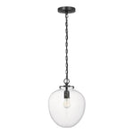 Katie Acorn Pendant LIGHTING - pendant Visual Comfort - Signature Bronze Seeded Glass