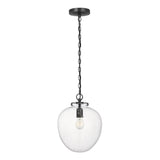 Katie Acorn Pendant LIGHTING - pendant Visual Comfort - Signature Bronze Seeded Glass