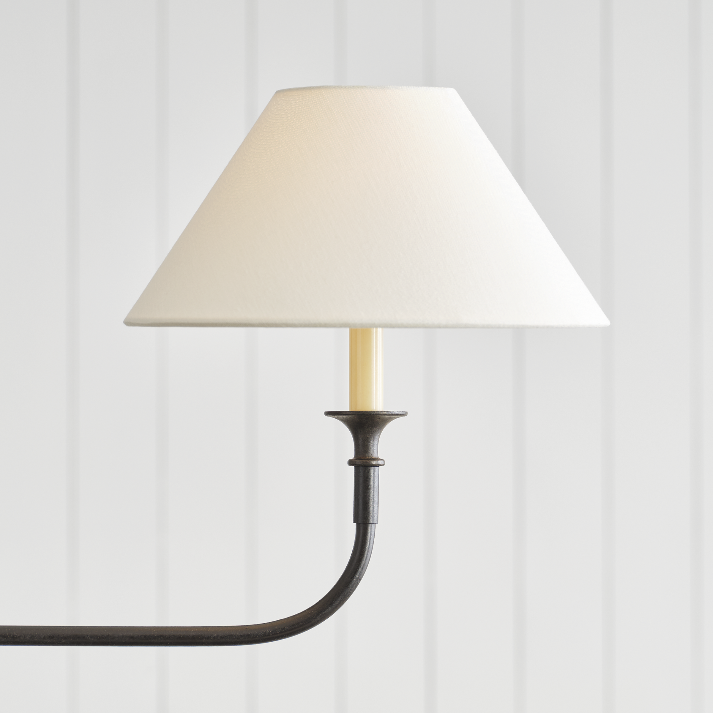 Piaf Large Two Light Linear Pendant LIGHTING - pendant Visual Comfort
