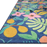 Rifle Paper Co. x Loloi Veranda Blue Rug RUGS - synthetic Loloi
