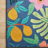 Rifle Paper Co. x Loloi Veranda Blue Rug RUGS - synthetic Loloi