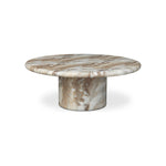 Freida Outdoor Coffee Table FURNITURE - outdoor tables Moe's Furniture Brown