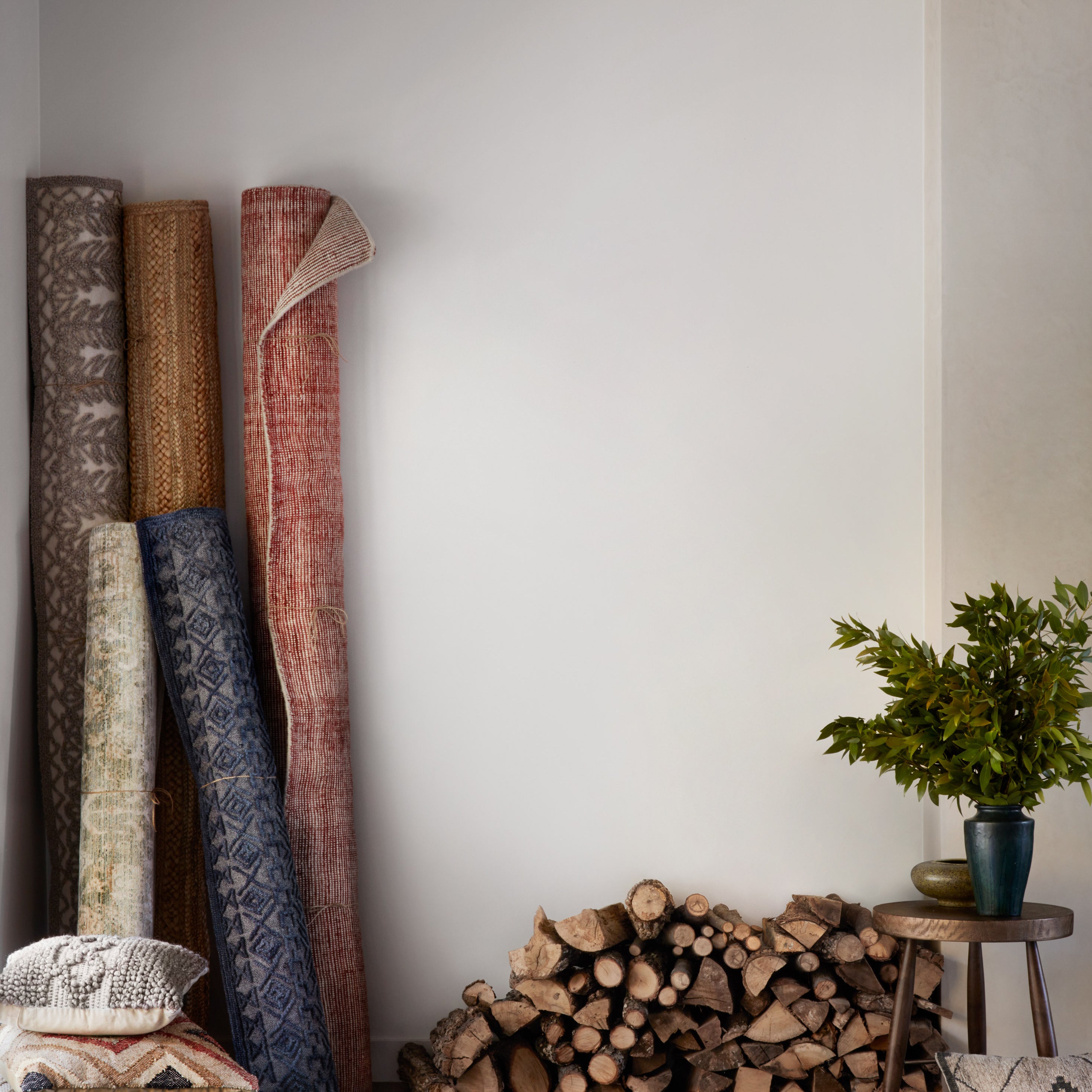 Loloi Villa Rust Rug RUGS - wool Loloi