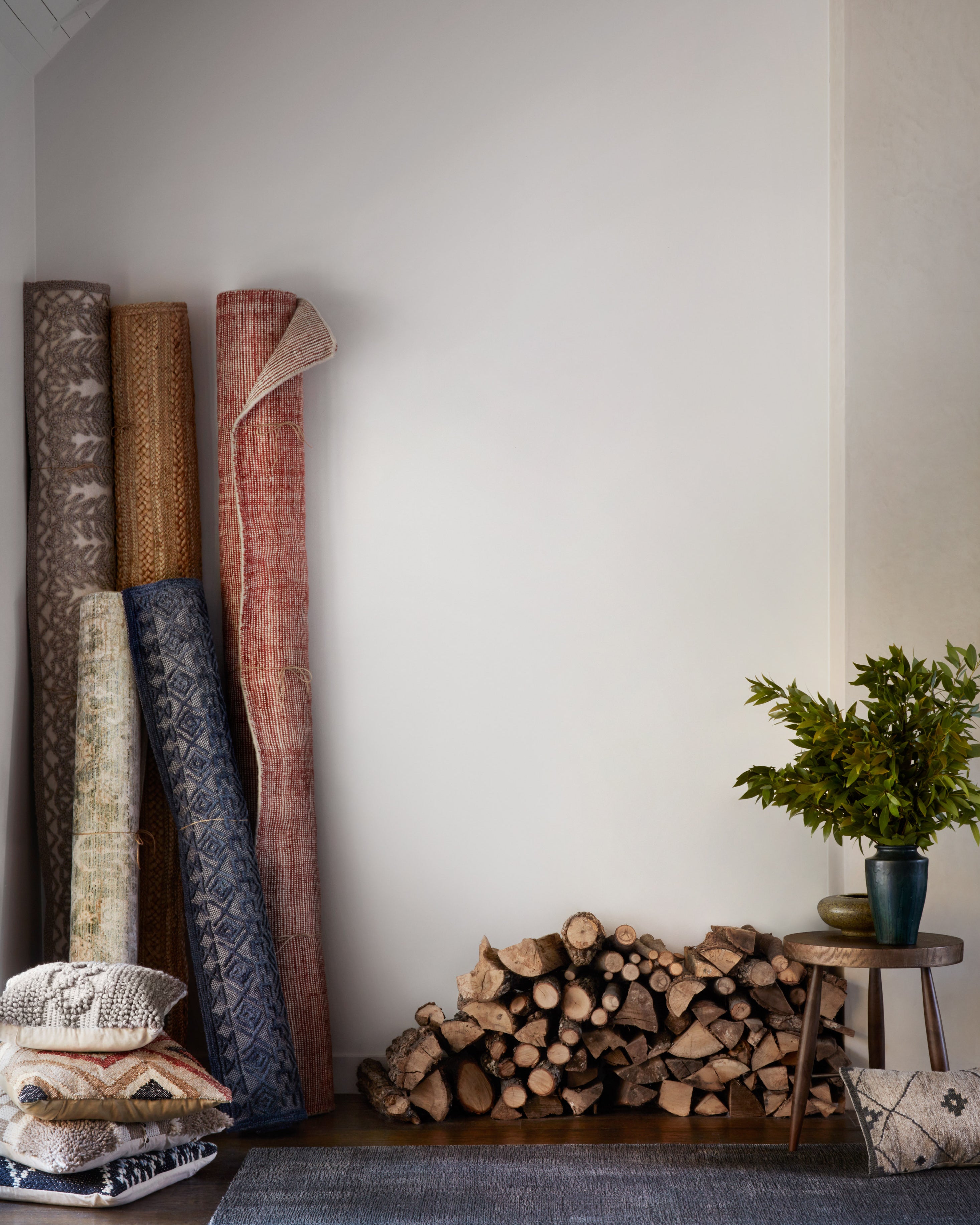Loloi Villa Rust Rug RUGS - wool Loloi