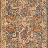 Loloi Victoria Walnut / Multi Rug RUGS - wool Loloi
