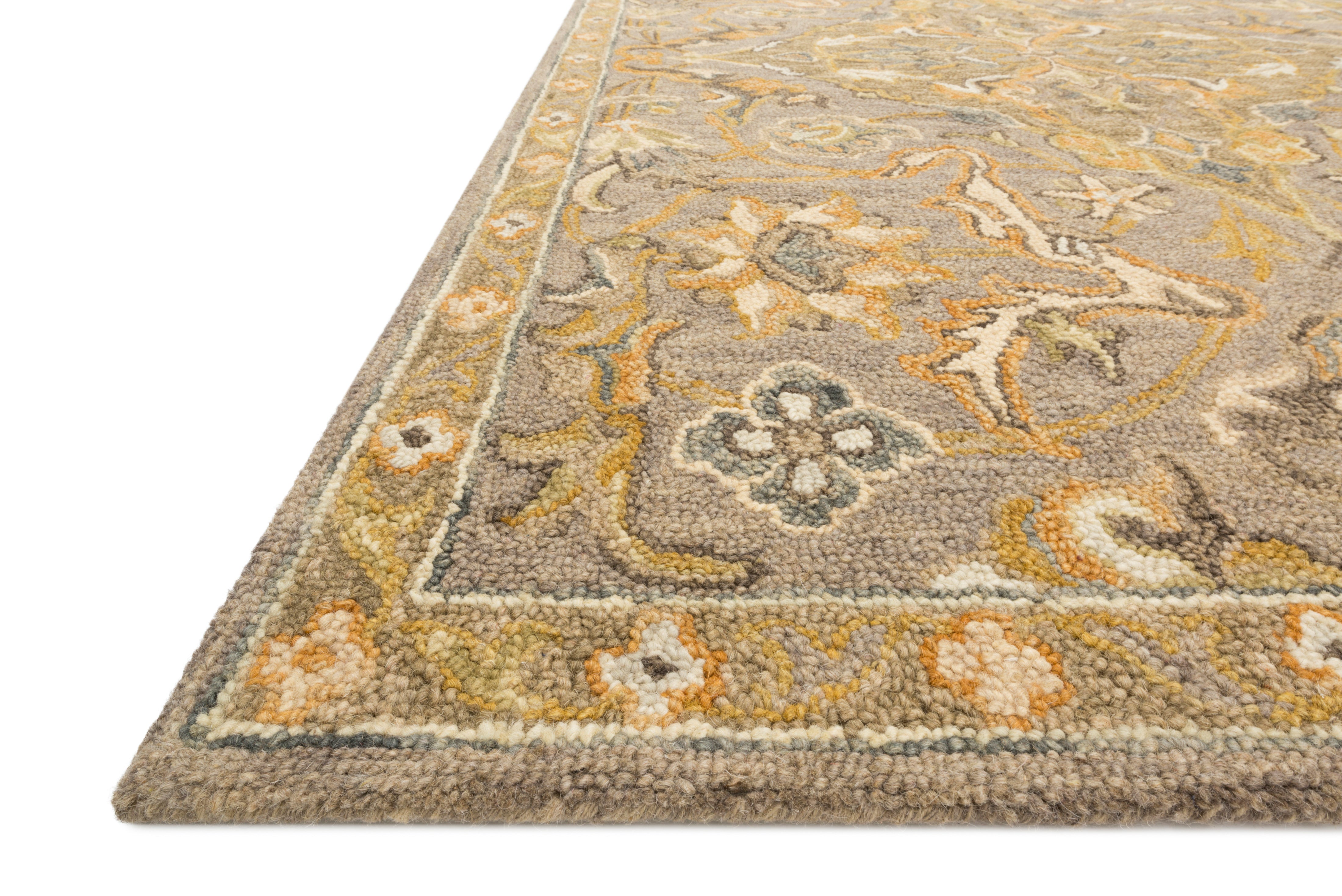 Loloi Victoria Grey / Multi Rug RUGS - wool Loloi