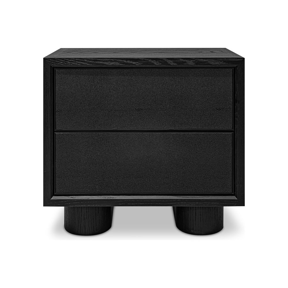 Mickelo Nightstand Furniture - Nightstands Moe's Furniture Black