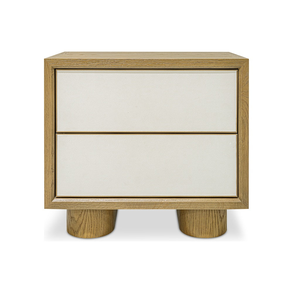 Mickelo Nightstand Furniture - Nightstands Moe's Furniture White