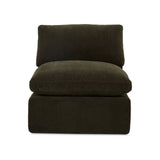 Catis Slipper Chair FURNITURE - chairs Moe's Furniture Dark Green