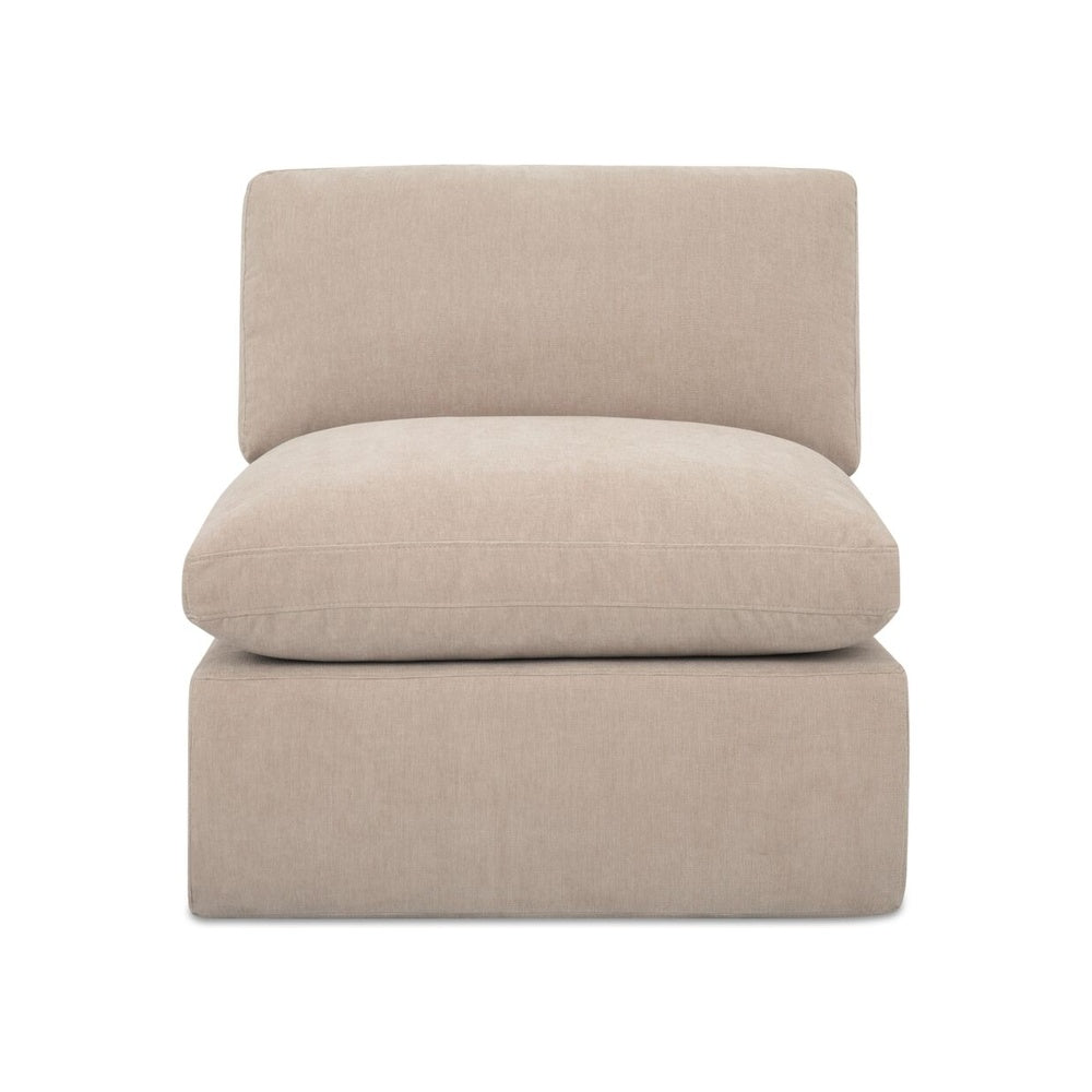 Catis Slipper Chair FURNITURE - chairs Moe's Furniture Pebble